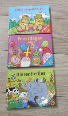 Kinderliedjes boekjes met cd