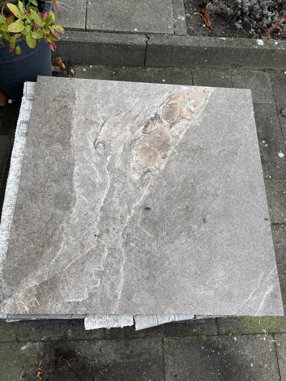 Keramische terrastegels 80x80 4 st