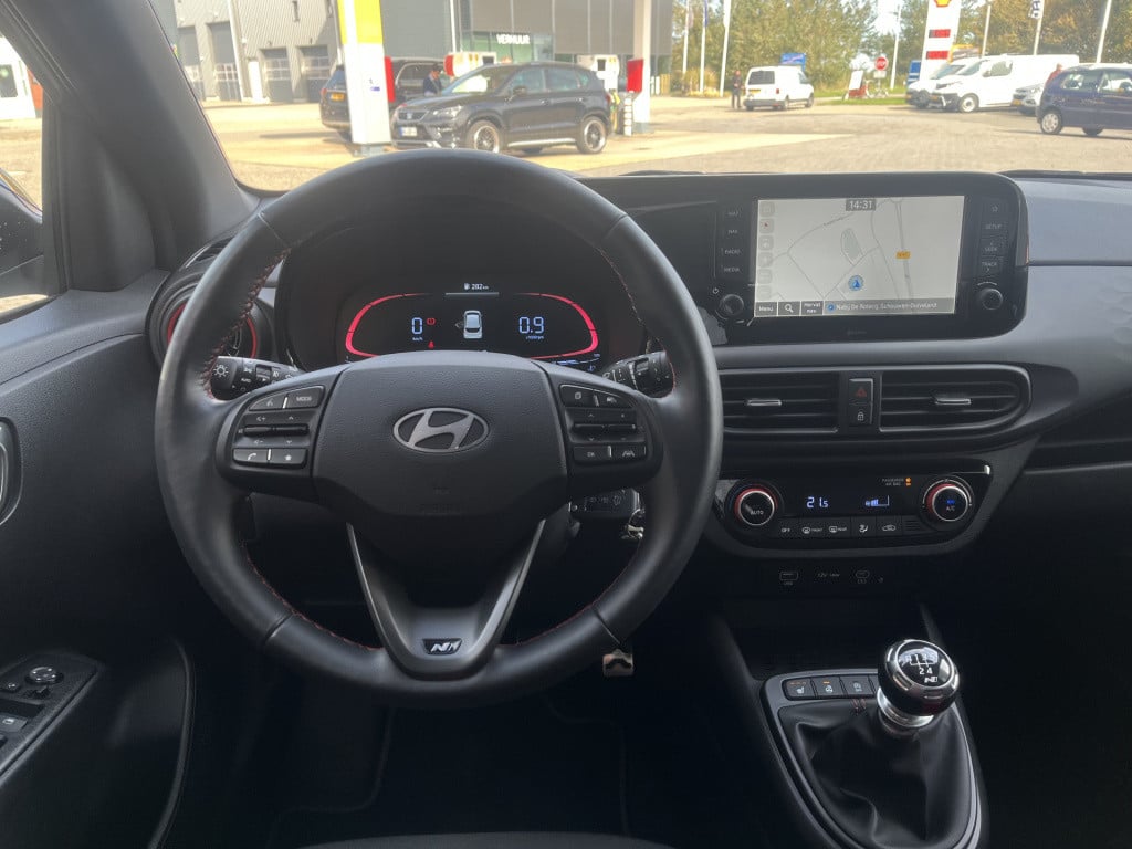 Hyundai I 10 1.0 t-gdi n line 5-zits | camera | stuur/stoelverw. | cruise |