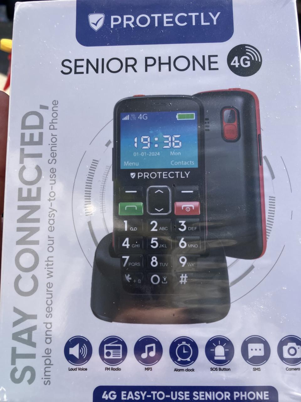 Mobiele senioren telefoon