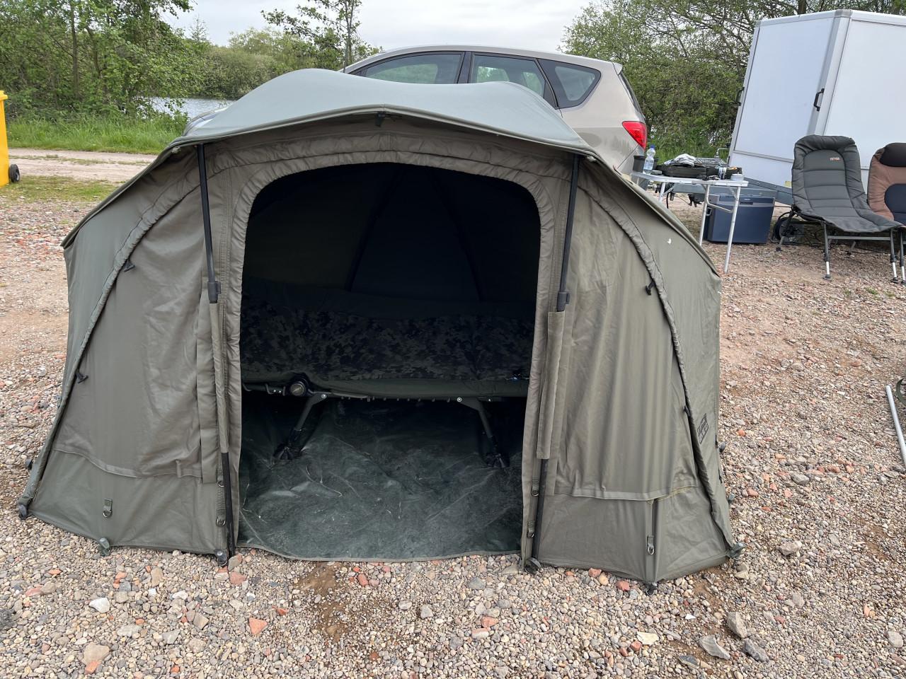 Fox vis tent inclusief overwrap