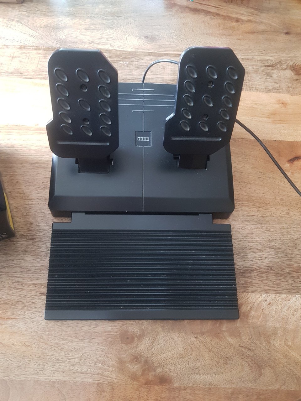 Te koop stuur en voetpedaal voor ps en pc