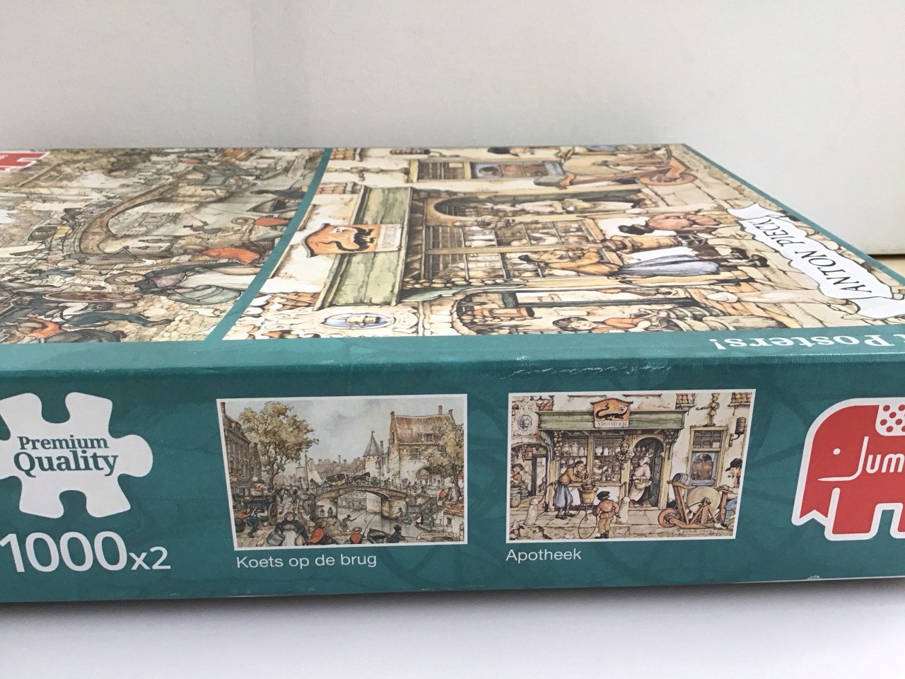Puzzel JUMBO 2 x Anton Pieck met Poster