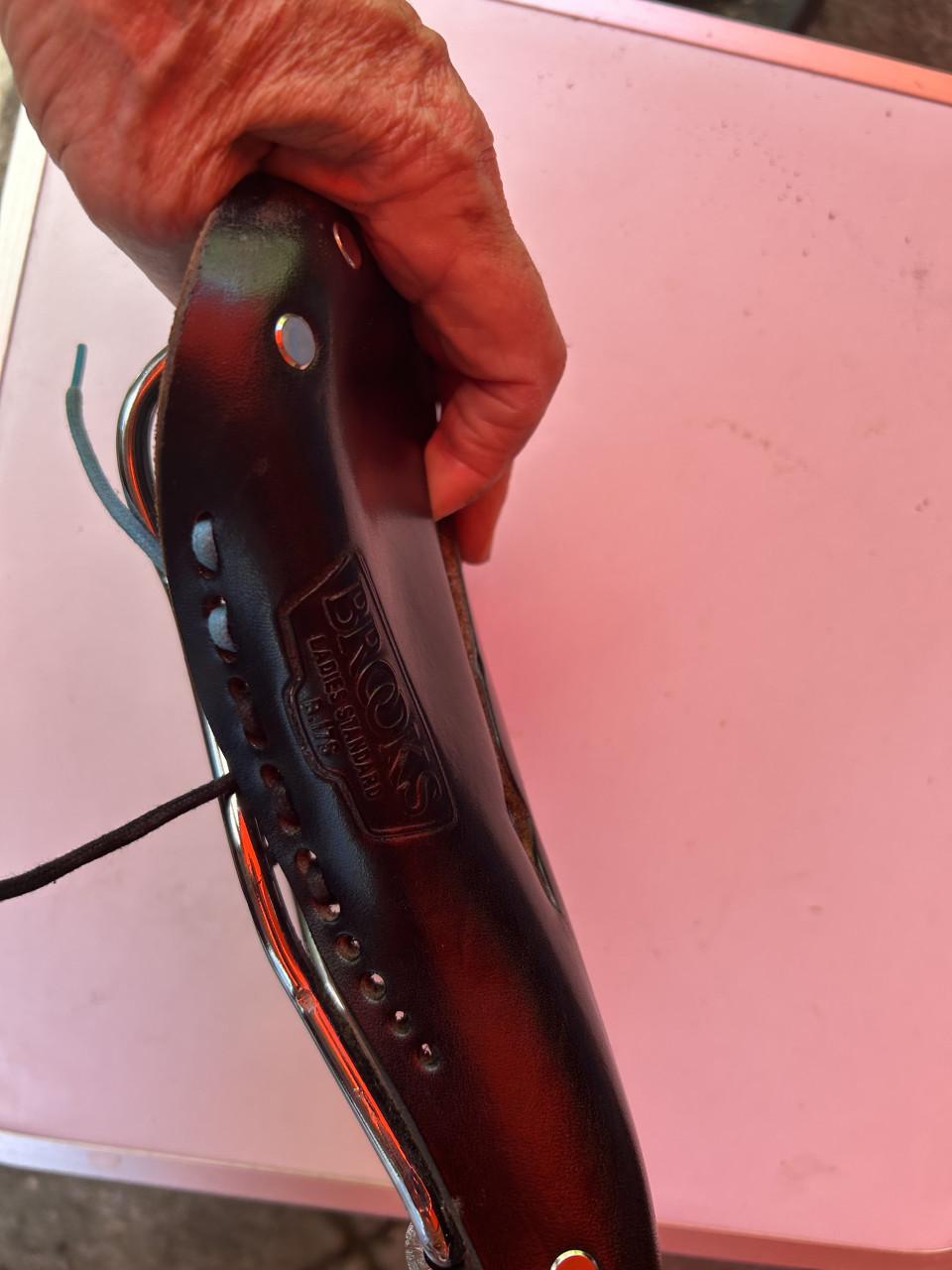 Brooks  leren zadel B17