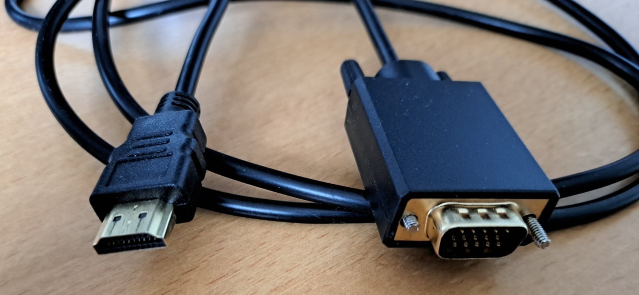 Van VGA naar HDMI - 180 cm