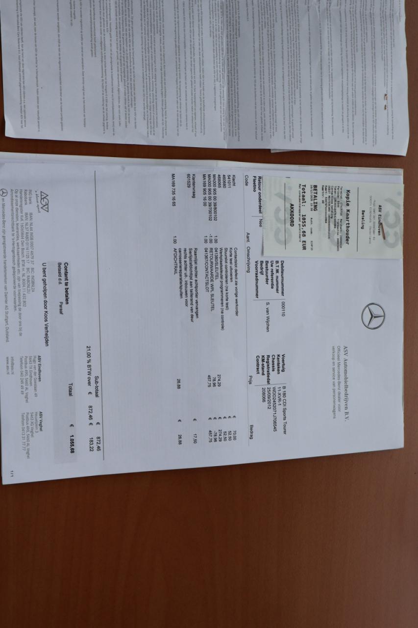 Mercedes-Benz B-Klasse 180 cdi business class i automaat i stoelverwarming 
