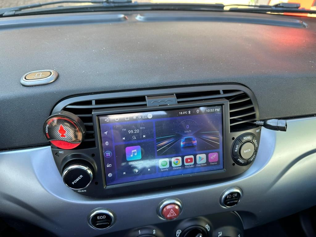 Fiat 500 C twinair 85 rock cabrio | android, jaar apk, beurt, 3 maanden gar