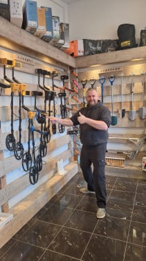 Metaaldetectie showroom De Detectorshop Serooskerke (Walcheren)