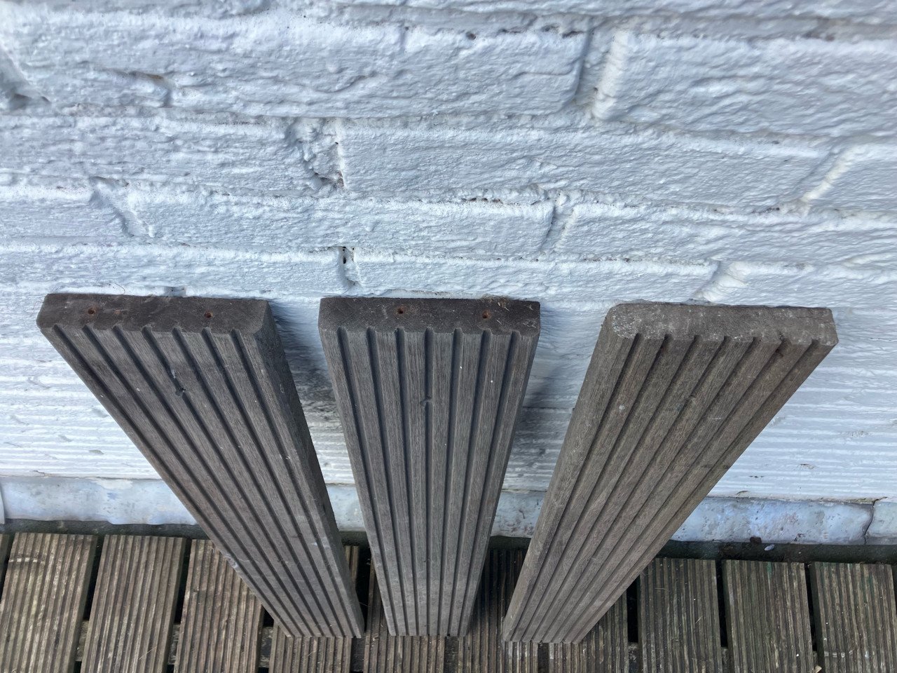 50 vlonderplanken van hardhout