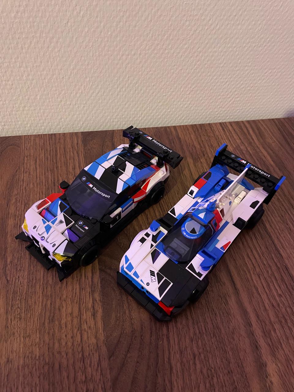 LEGO Speed Champions BMW M4 GT3 & BMW M Hybrid V8 racewagens