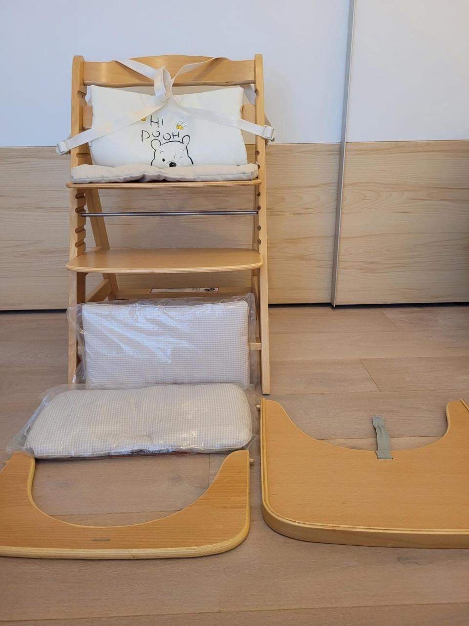 Meegroei kinderstoel set – merk Hauck Beta+