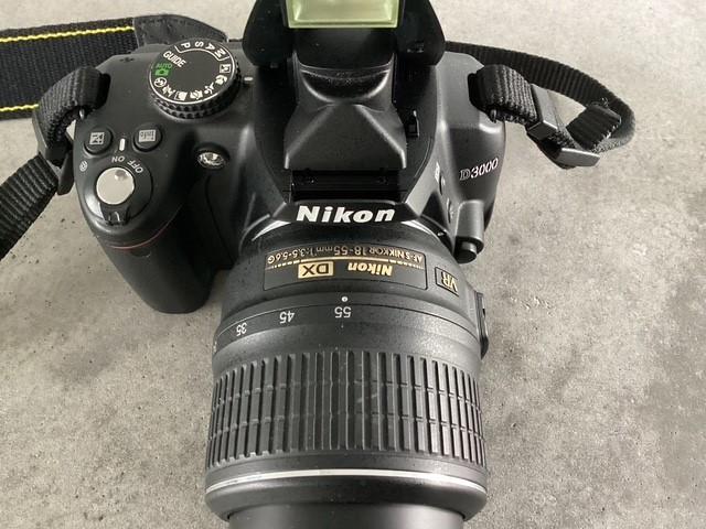 Nikon D3000 spiegelreflexcamera met 18-55 lens