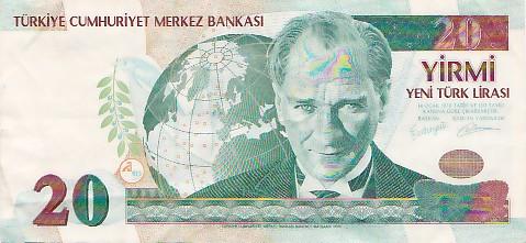 Biljetten Turkije Gebruikt & UNC