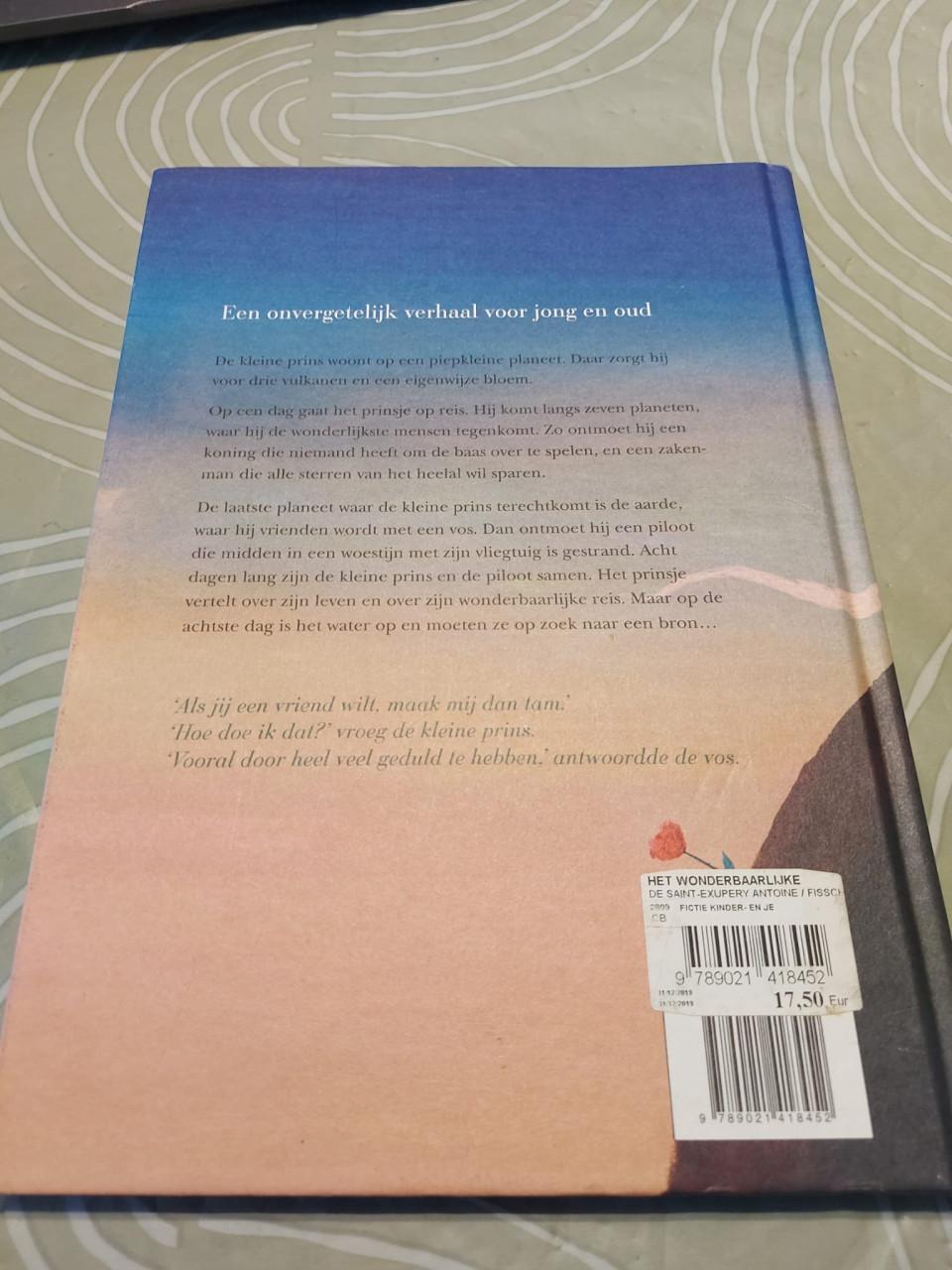 Z.g.an. boek Het wonderlijke verhaal van de kleine prins – Tiny Fisscher