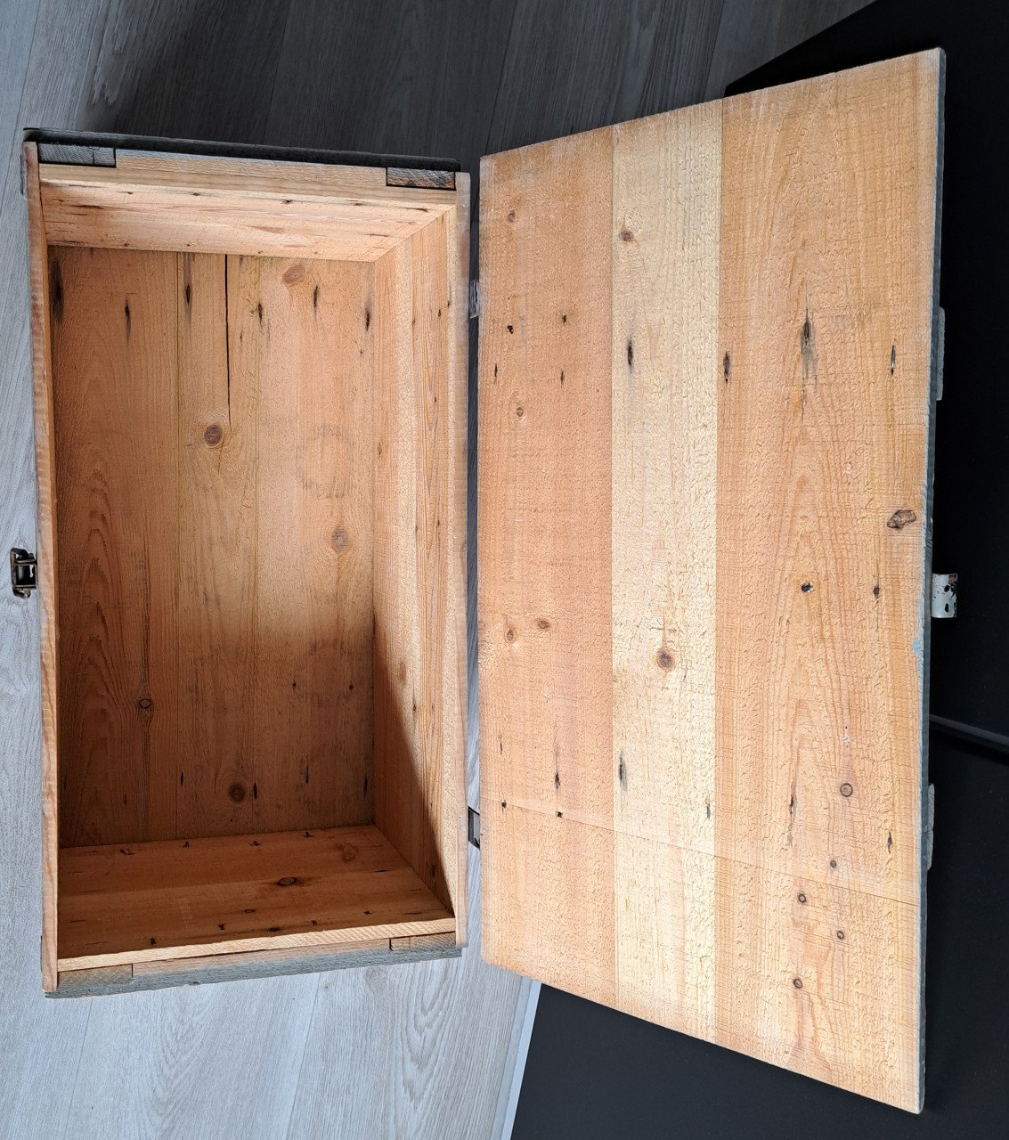 Houten kist 56x30x27 cm