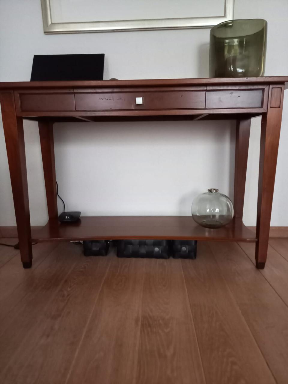 Side table massief kersen