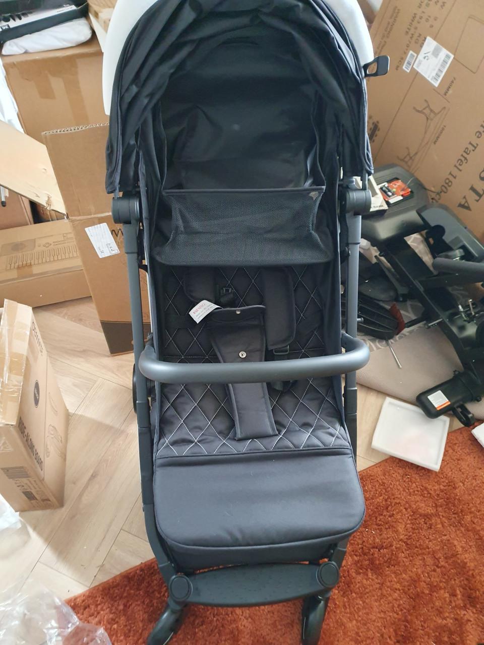 Oemmie kinderbuggy zwart nieuw in doos | 0-3 jaar / 15 kg