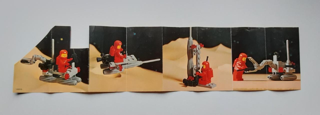 Lego Classic Space 6822: Space Digger, ruimtevaart, graafmachine.