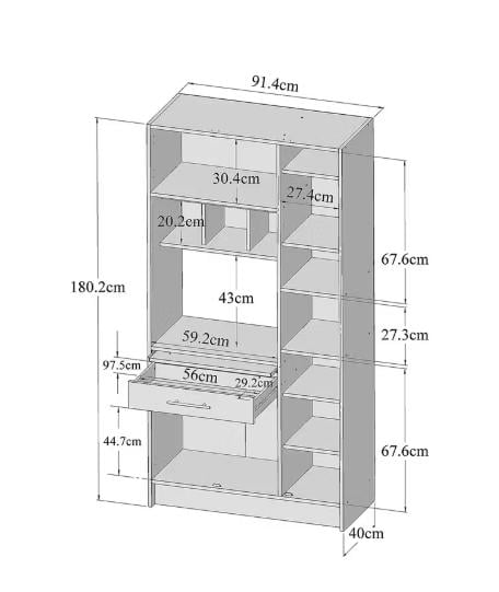 Buffetkast - NIEUW in doos