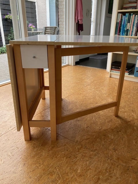 Opklapbare tafel
