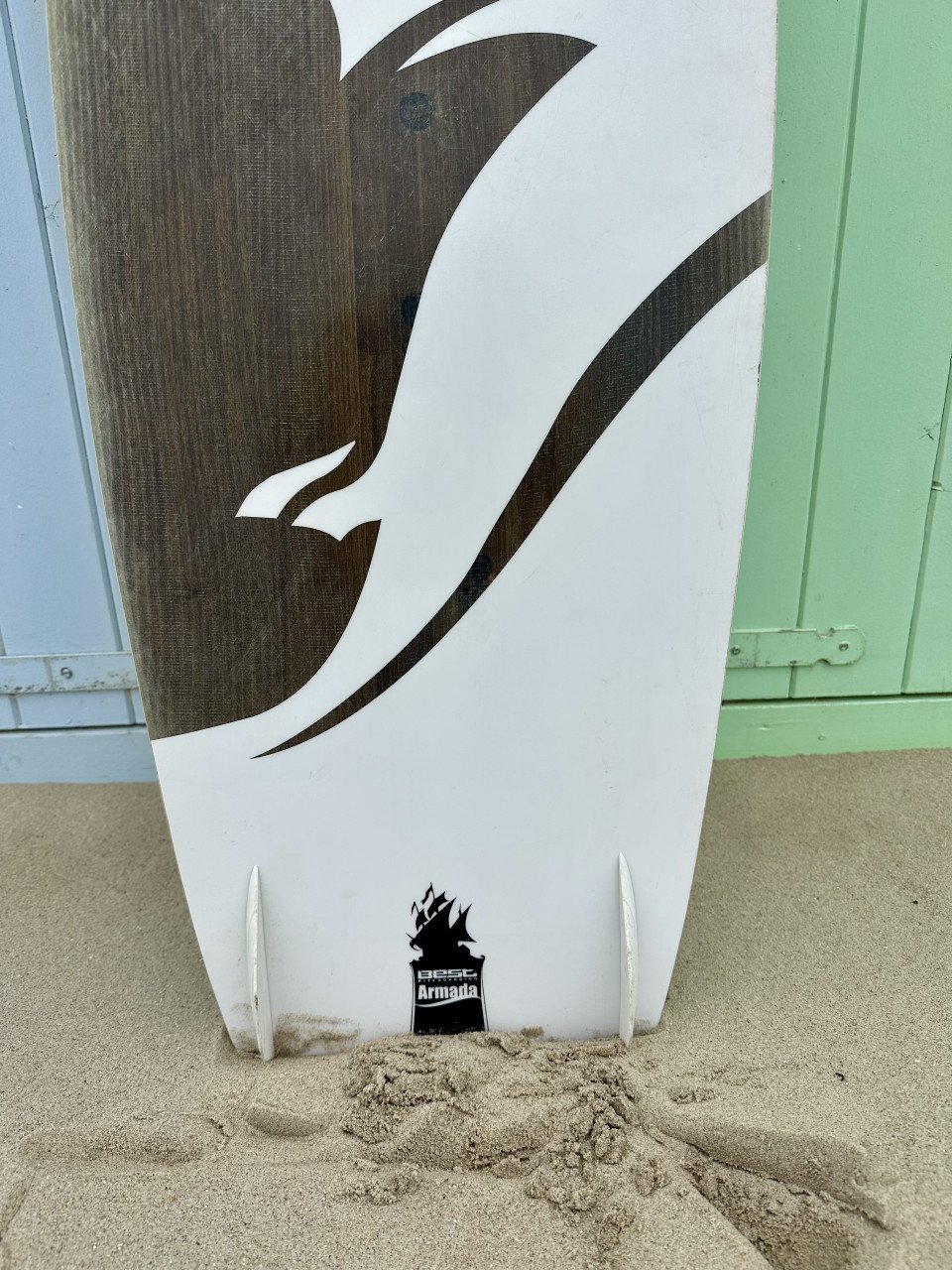 Kiteboard Best Armada 136x41, incl. Duotone pads