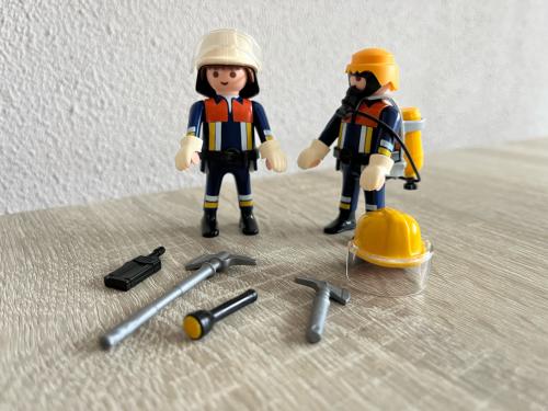 Playmobil; brandweermannen duo nr 4914