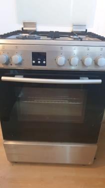 Gasfornuis met elektrische oven