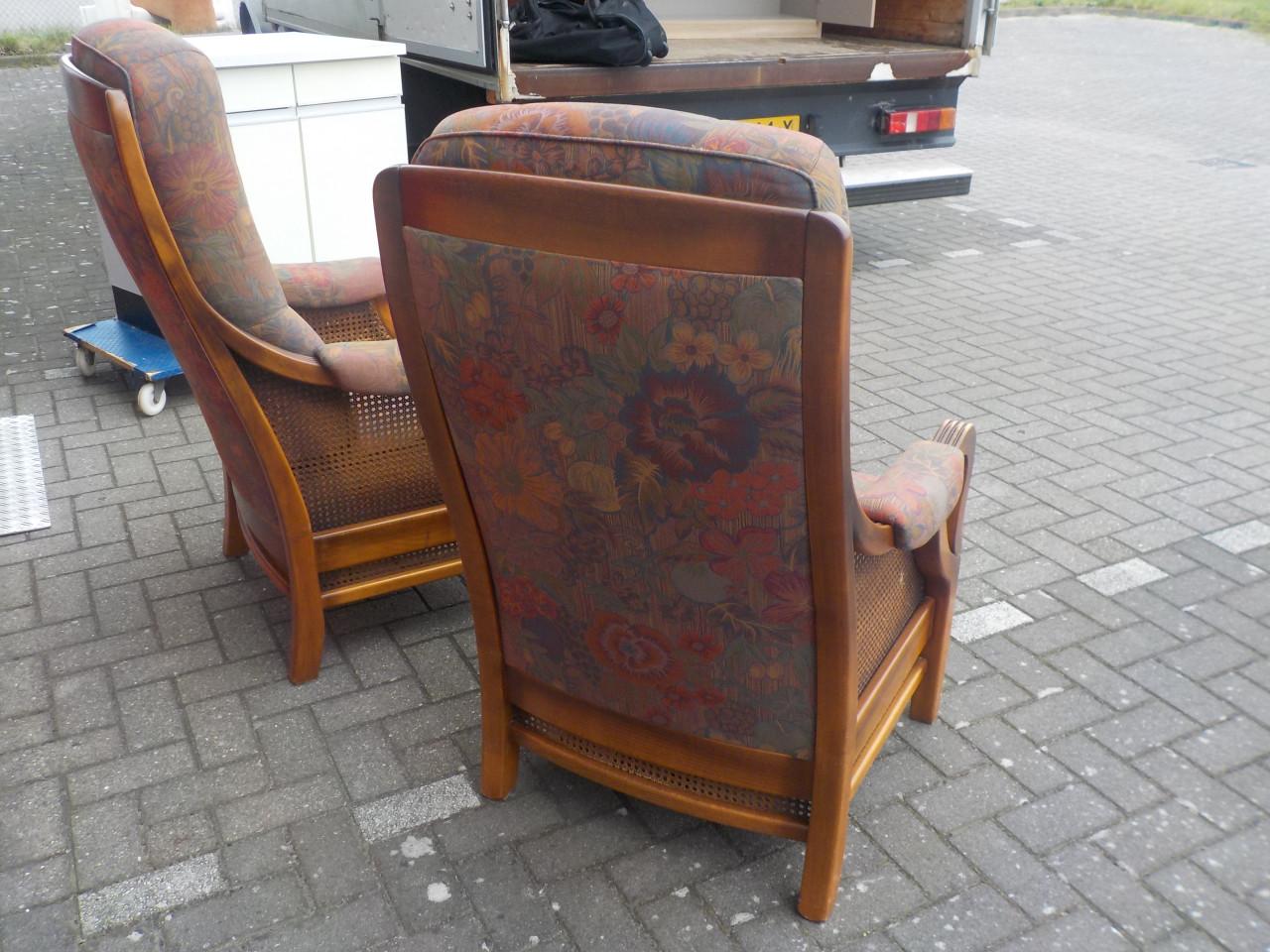 2 mooie kwaliteit fauteuils in zeer goede staat 75 euro