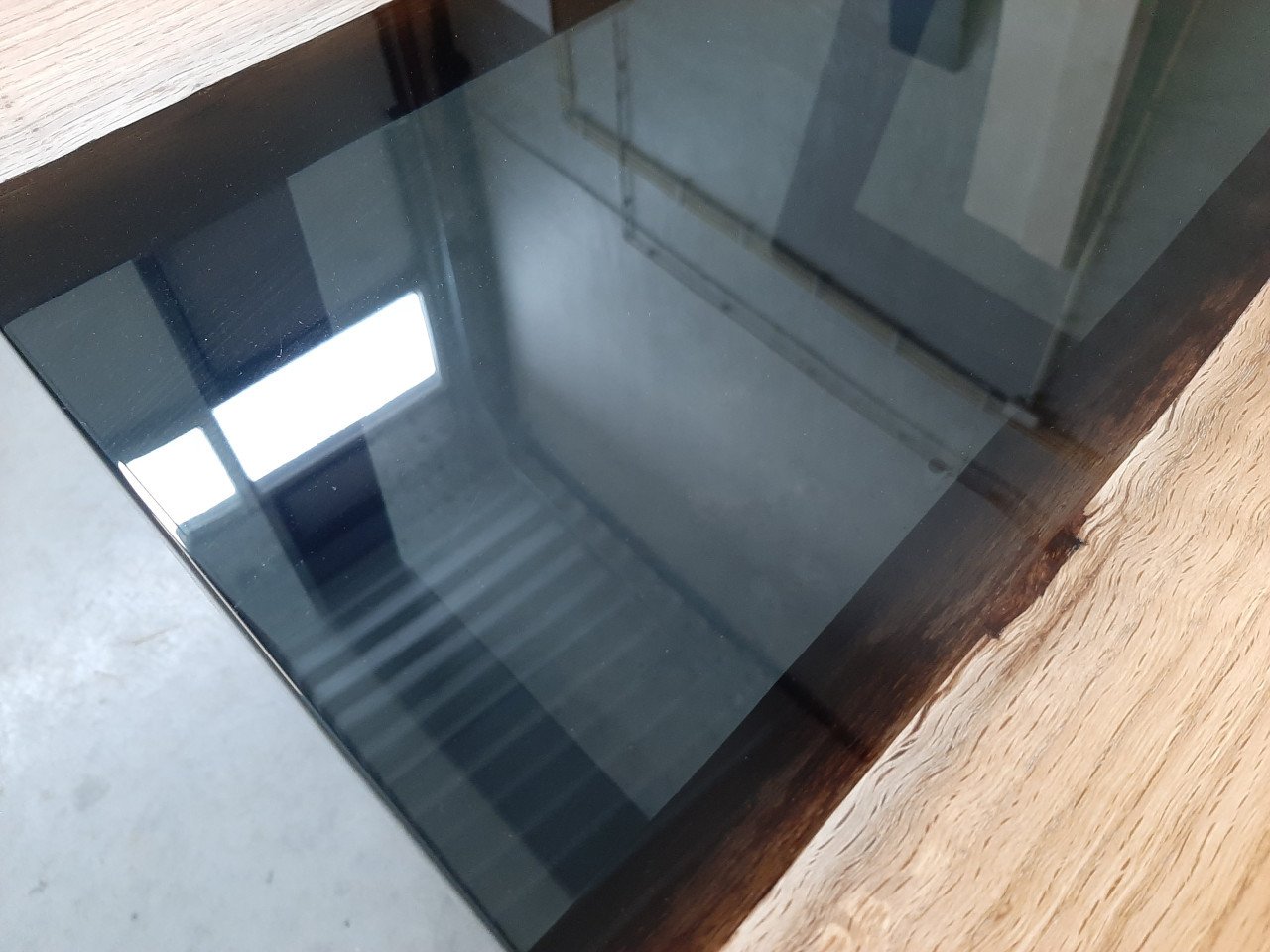 Epoxy tafel op maat