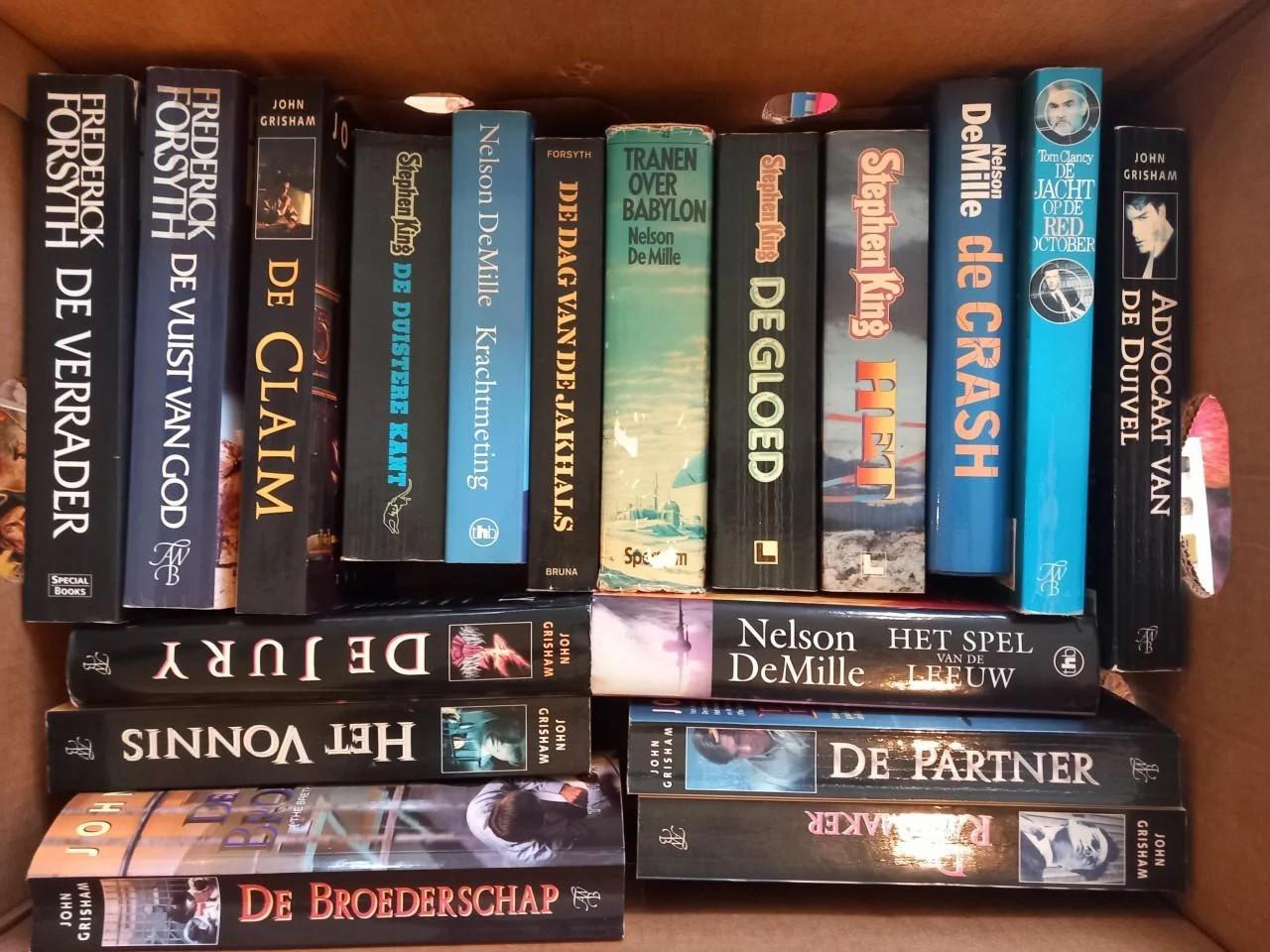 Thrillers voor 1 euro per stuk