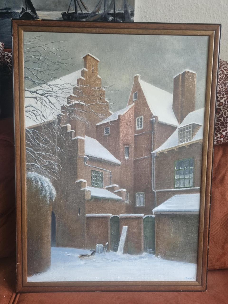 Schilderij Elsp.heide Statenburg - Pieter Koene