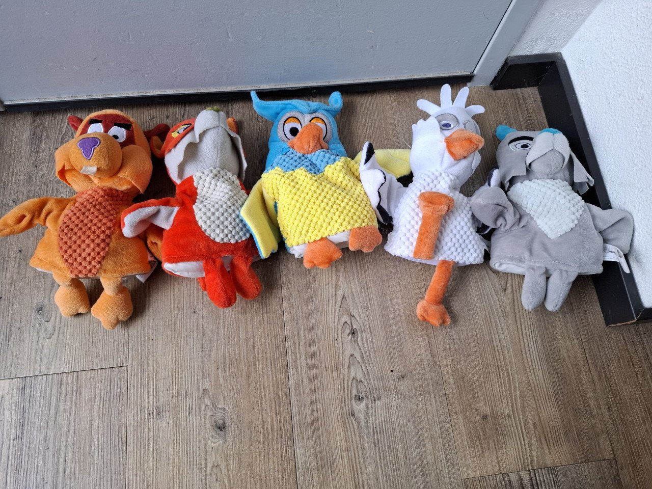 Vijf Handpoppen Fabeltjeskrant
