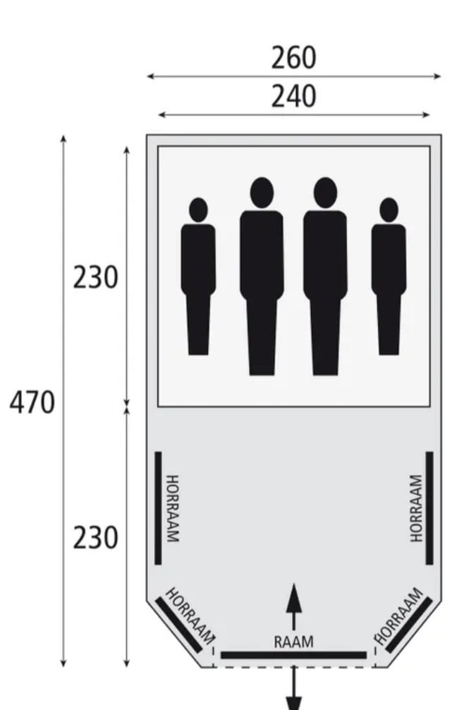 Gereserveerd Tent Bardani Air 260 en toebehoren