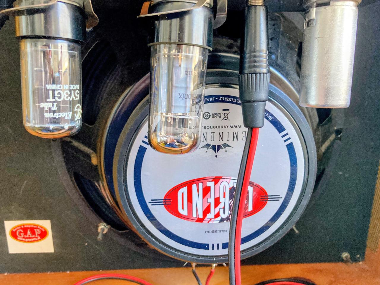Handwired 5F1 Tweed Champ – 12” Eminence speaker, verlaagde prijs!