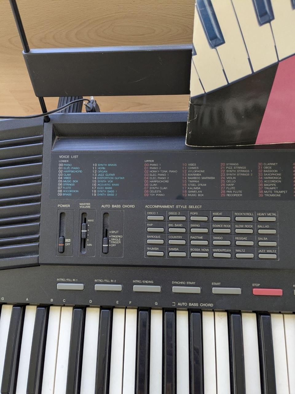 Yamaha PSR 37 Keyboard