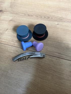 Kurkentrekker + dopjes