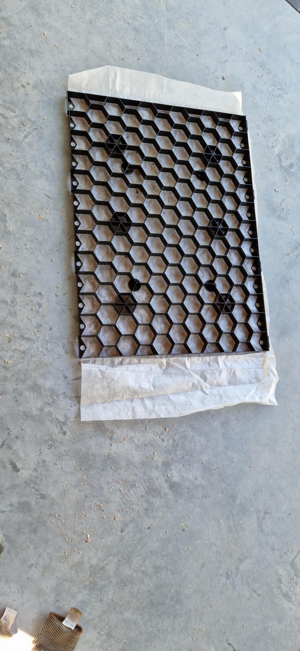 Grindmatten met worteldoek 120x80