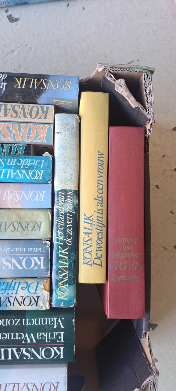 Verzameling Konzalik boeken