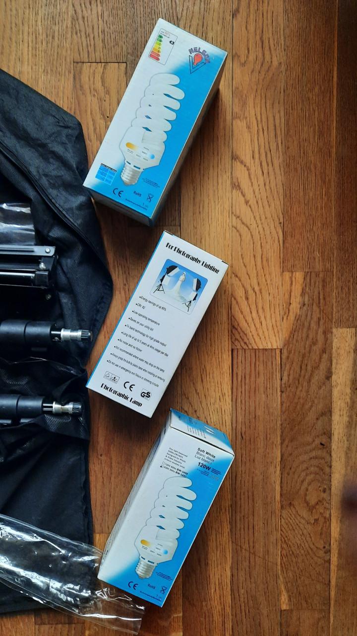 Fotografie studio lampen set foto shoot