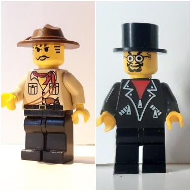 Lego Adventures : Johnny Thunder (Desert) - Sam Sinister