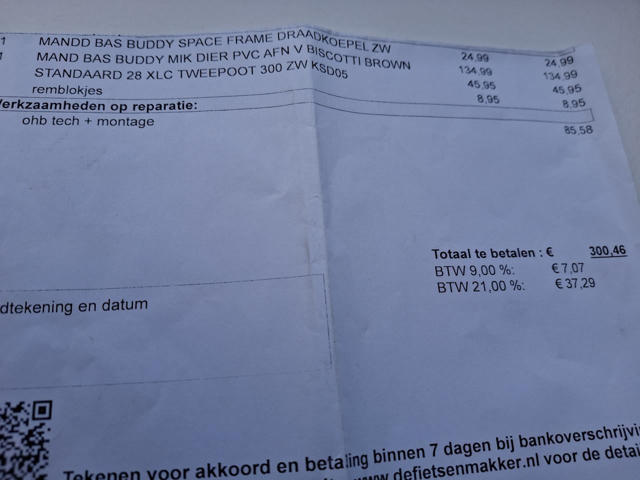 Basil fietsmand hond voor aan het stuur