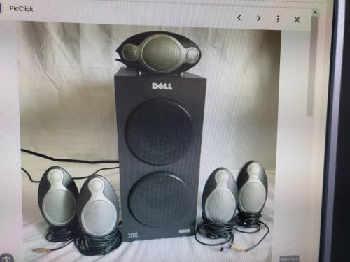 Zware DELL/ALTEC LANSING ADA995 Computer Speaker System