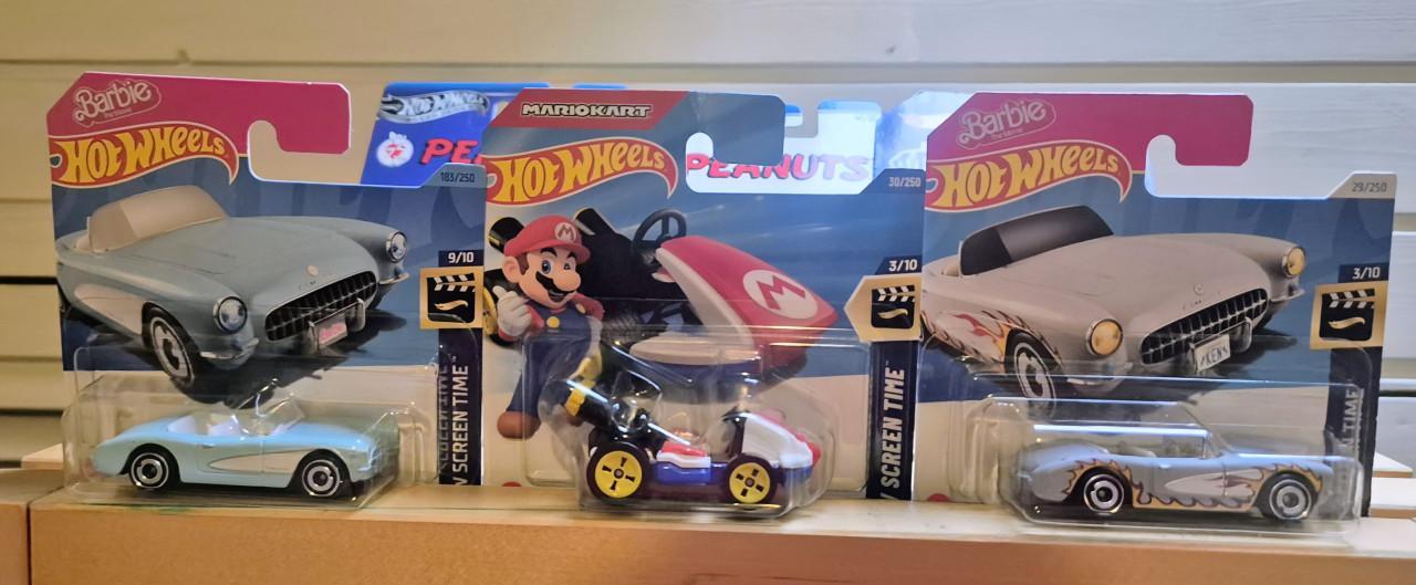 Nieuwe hotwheels (o.a batman,mariokart, fast&furious,starwars&snoopy)