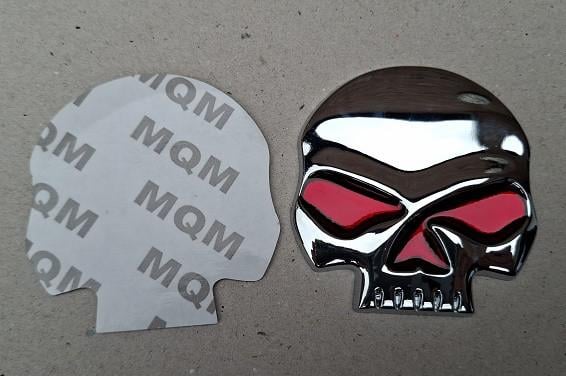 Harley Davidson Willie Skull Embleem