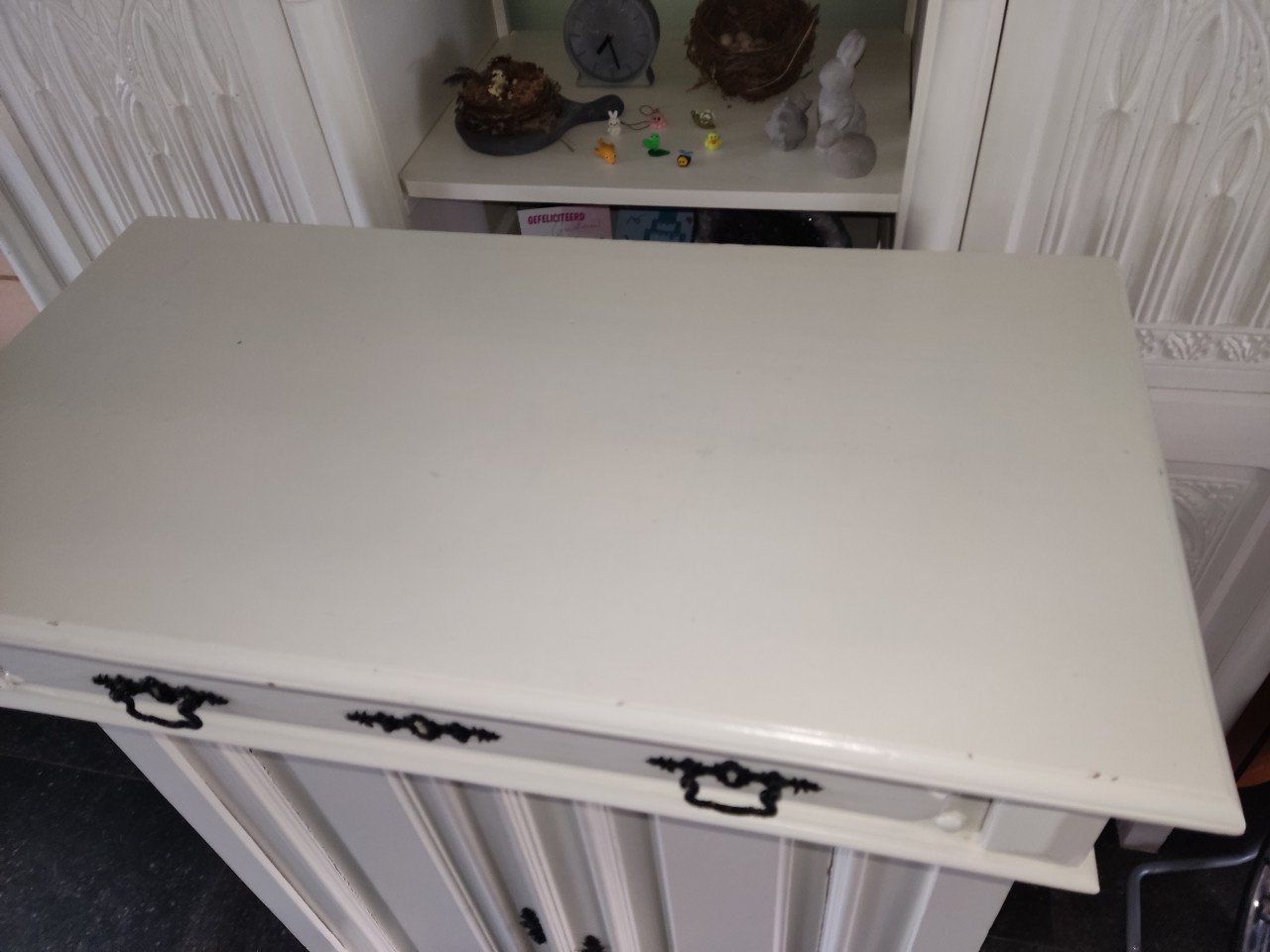 Brocante meidenkast