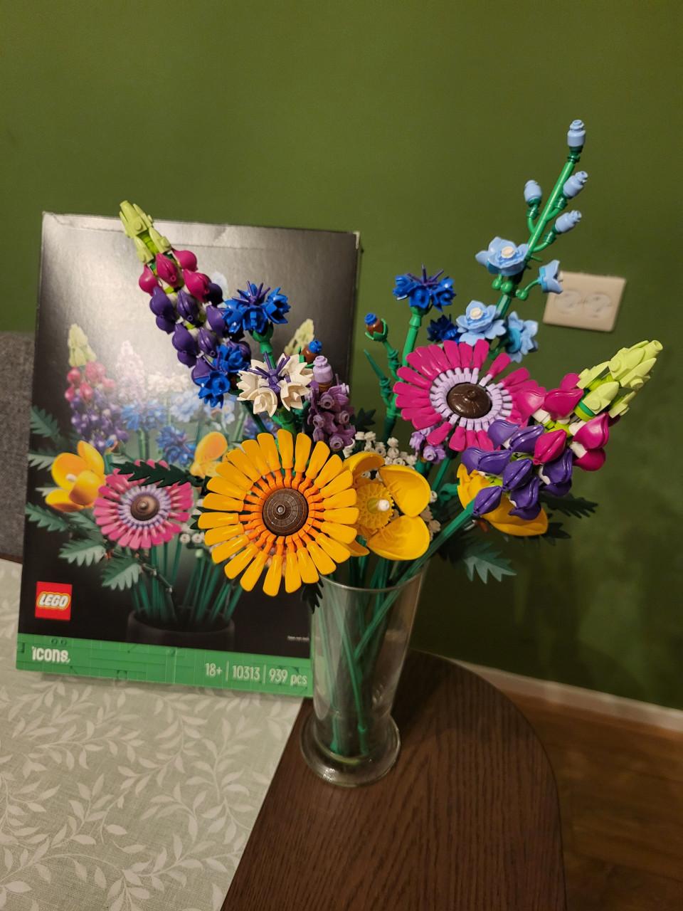 Legoboeket bloemen