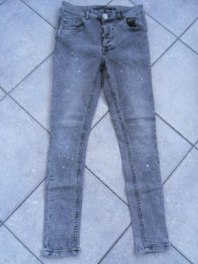 SPIJKERBROEK GRIJS 30 R BRAVE SOL DENIM STUDIO