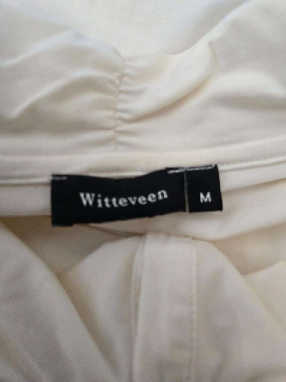 Witte/creme blouse Maat M van Witteveen