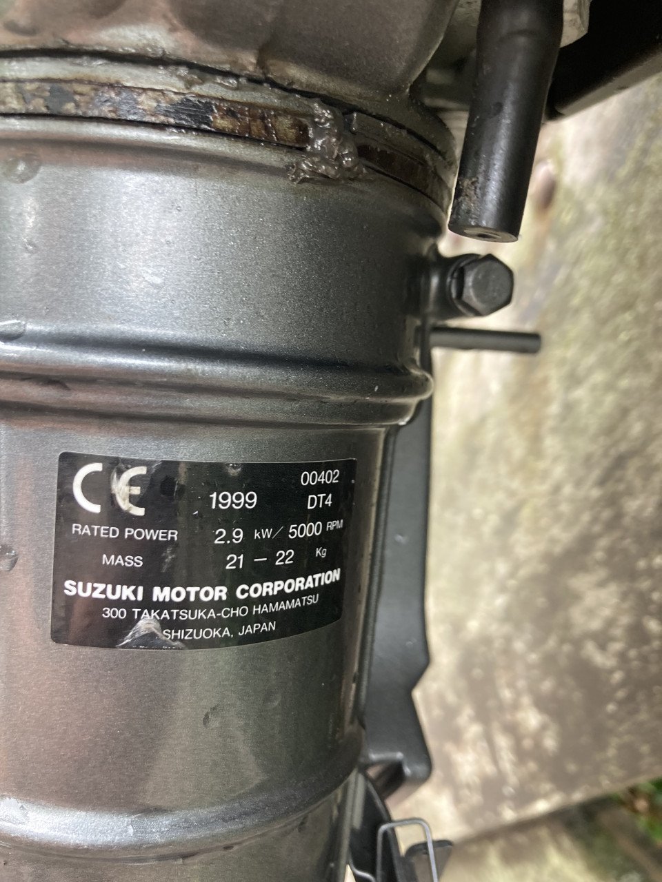 Suzuki DT 4, 2 takt 4 pk