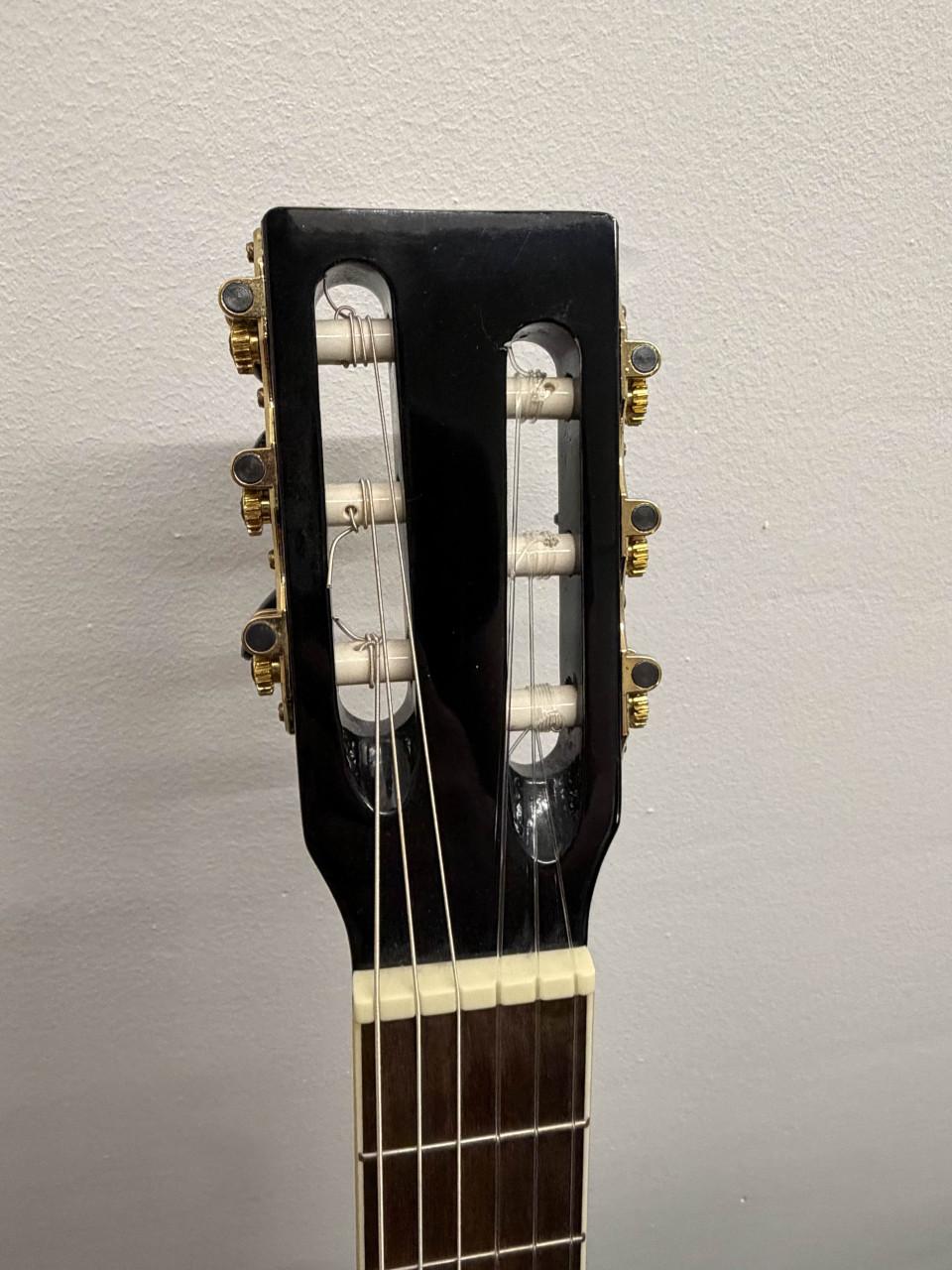 Elektrisch akoestische klassieke gitaar EKO NXT-N100CWE Black